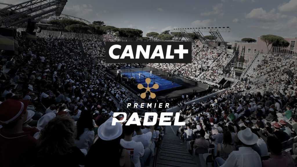 Read more about the article French broadcaster CANAL+ agrees deal to broadcast Premier Padel Tour ™