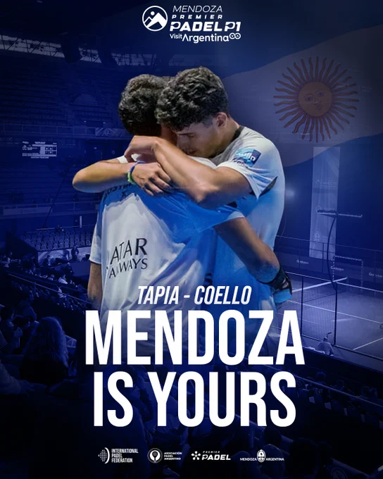 Read more about the article Tapia and Coello win the Premier Padel™ Major of Mendoza