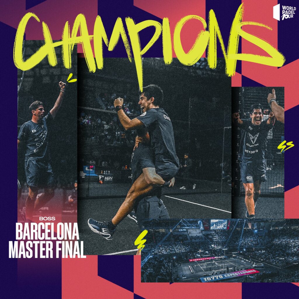 Read more about the article Paquito / Chingotto masters of the World Padel Tour in Barcelona