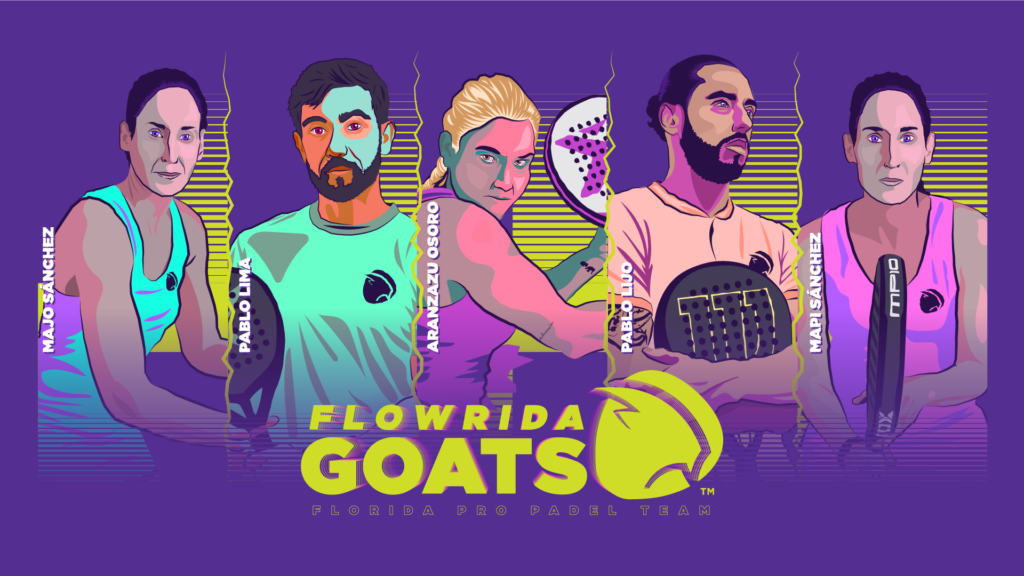 Read more about the article DADDY YANKEE PRO PADEL LEAGUE TEAM LAUNCHES ORLANDO FRANCHISE: INTRODUCING THE FLOWRIDA GOATS