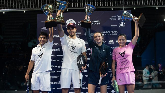Read more about the article Mar del Plata Premier Padel P1, the verdicts: third triumph for Chingalan, it’s party time again for Ari and Paula