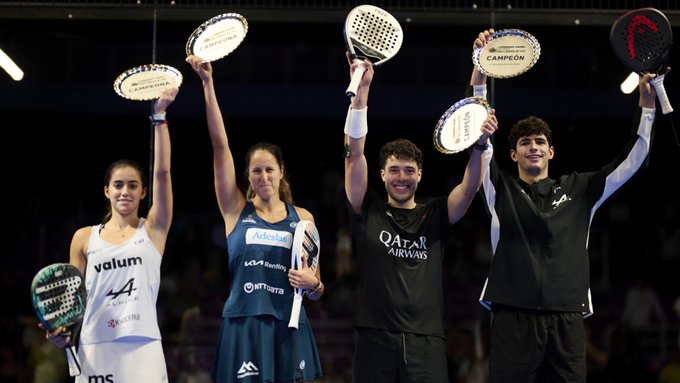 Read more about the article King Coello wins at home. Women, Triay and Fernandez triumph in Oysho Valladolid Premier Padel P2