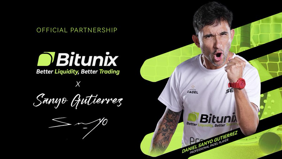 Read more about the article Bitunix Exchange Announces Partnership with Padel Star Sanyo Gutiérrez
