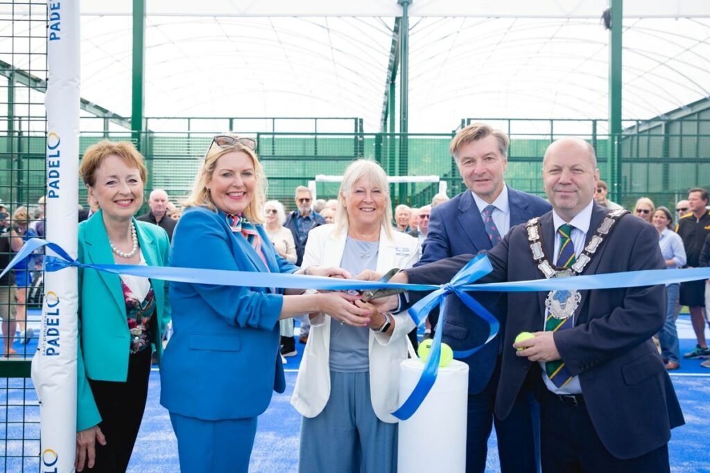 Read more about the article LTA President Sandi Procter officially opens East Grinstead padel courts