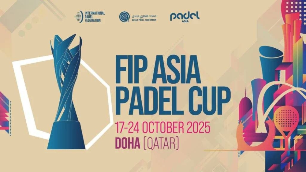 Read more about the article The FIP Asia Padel Cup is born: first time in Doha from 17 to 24 October 2025