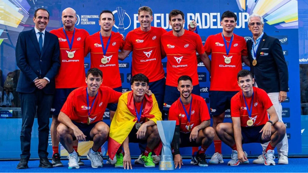 Read more about the article FIP EuroPadel Cup : Euro Final 8, Spain lifts their ‘Twelfth’. Carraro: “They are the best and deserve it, but the growth behind them is clear”