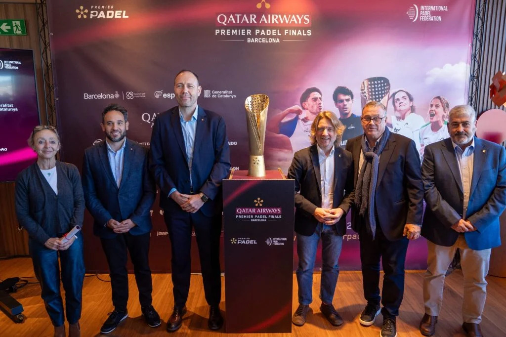 Read more about the article Premier Padel Finals : Qatar Airways Premier Padel Finals presented in Barcelona: Showtime from December 11 to 14. “It will be a world-class event, an extraordinary experience for fans”