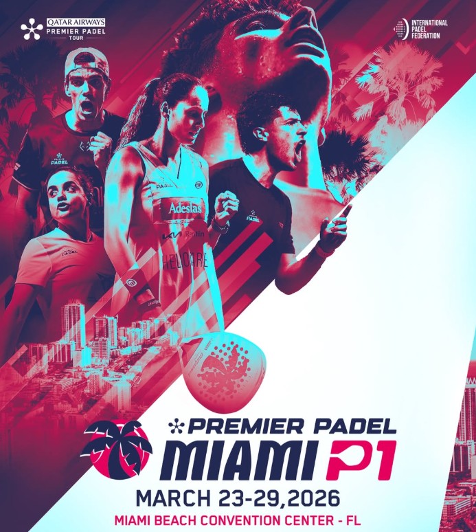Read more about the article Miami Premier Padel P1 March 23-29, 2026