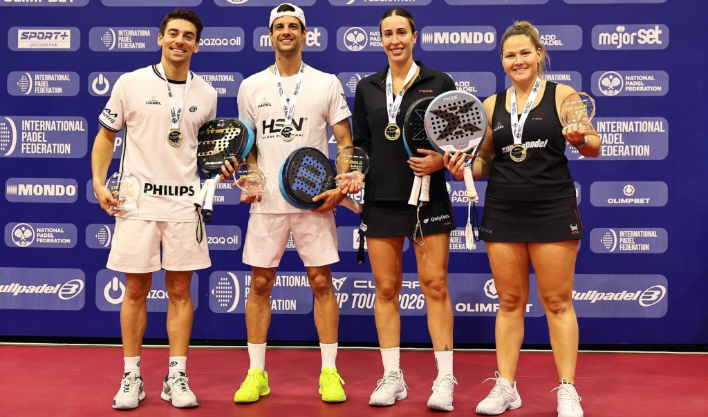 Read more about the article FIP Gold : Di Nenno–Gonzalez claim first title in Almaty: “We are improving”. Osoro celebrates with Iglesias: “I owed her this”