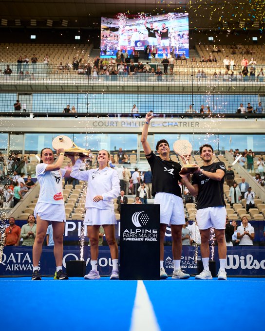 Read more about the article Paris Major Premier Padel : The Coello-Tapia rule: fourth straight Roland Garros title for Arturo and Agus. Sanchez-Ustero, what a dominant performance!